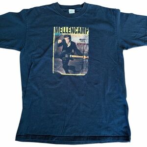 John Mellencamp 2005 Words & Music Tour Tee Y2K Vintage LARGE